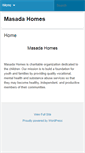 Mobile Screenshot of masadahomes.org